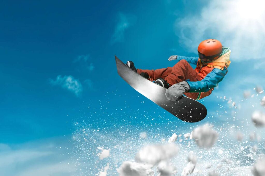 snowboard en Valle Nevado